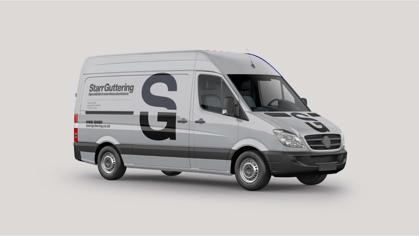 Star Guttering branding and livery design